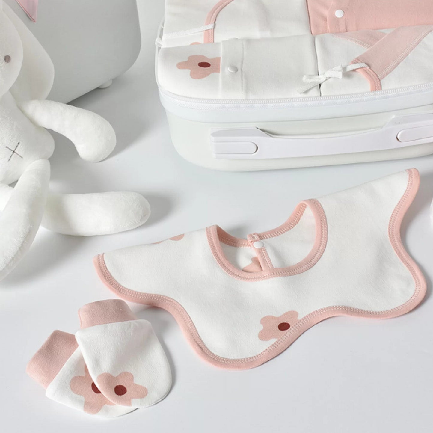 Lapin Baby Gift Set in Keepsake Suitcase