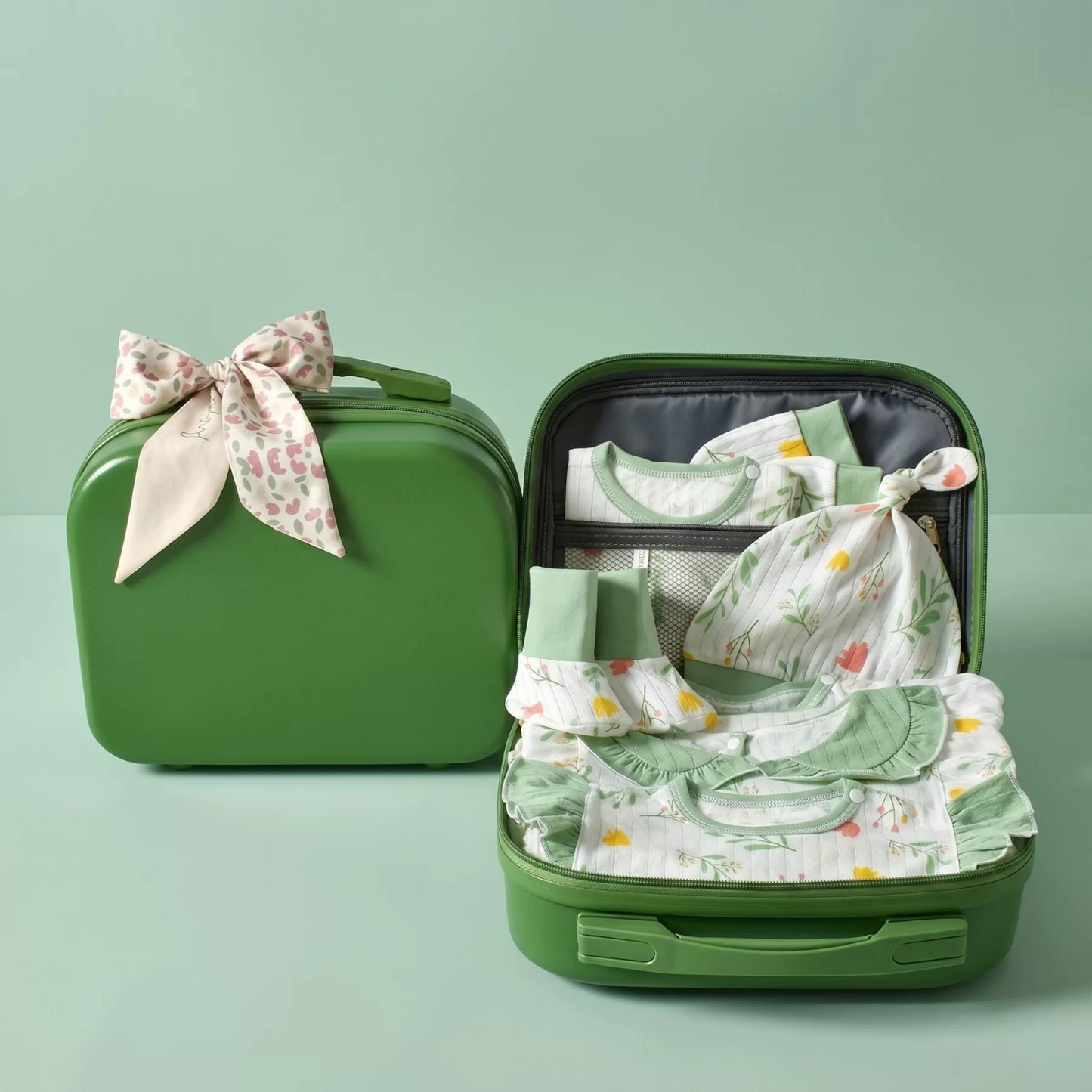 Conejo Baby Gift Set in Keepsake Suitcase