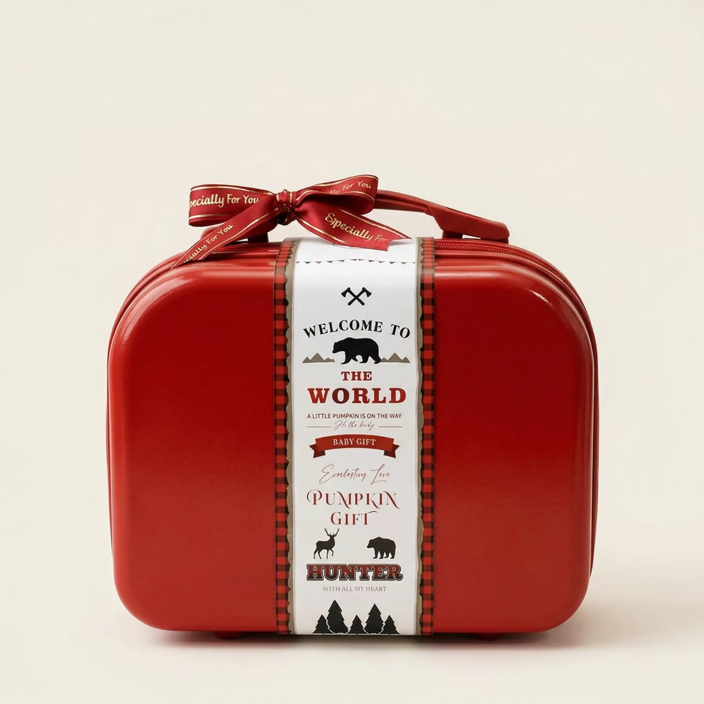 Carnaval Baby Gift Set in Keepsake Suitcase