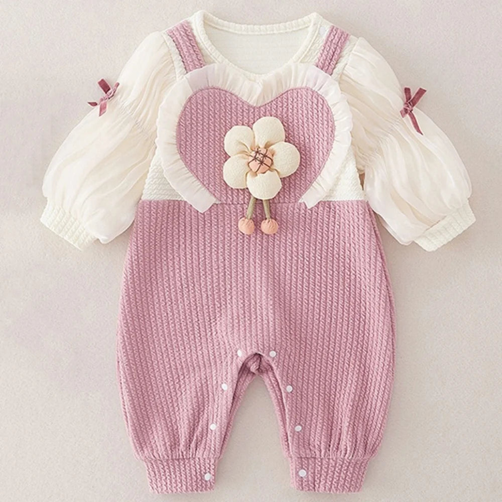 Flower Baby Gift Set in Keepsake Suitcase