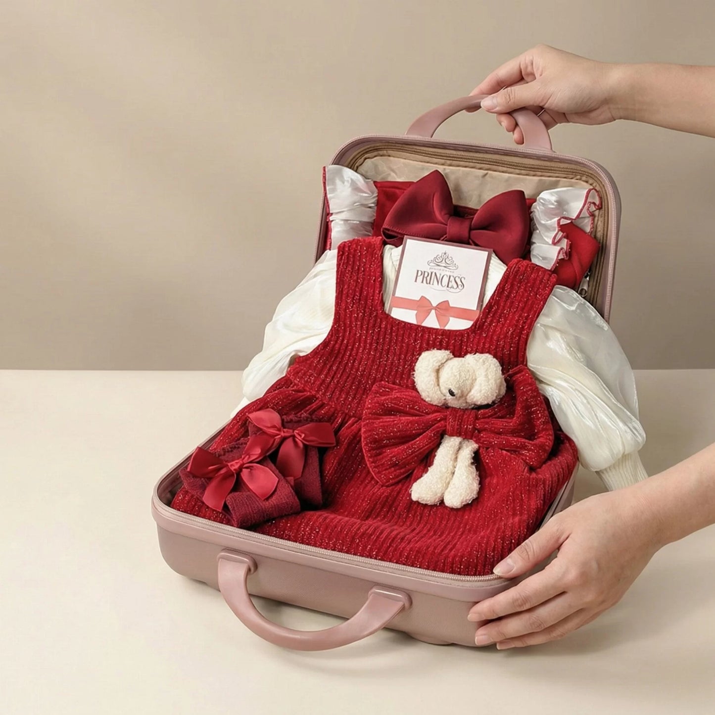 Madame Baby Gift Set in Keepsake Suitcase