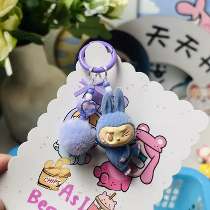LABUBU YOGA SERIES KEYCHAIN
