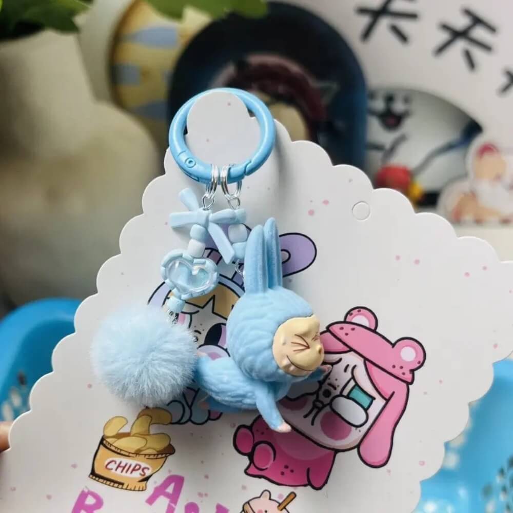 LABUBU YOGA SERIES KEYCHAIN
