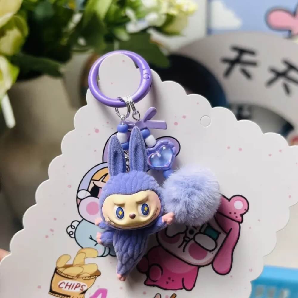LABUBU YOGA SERIES KEYCHAIN