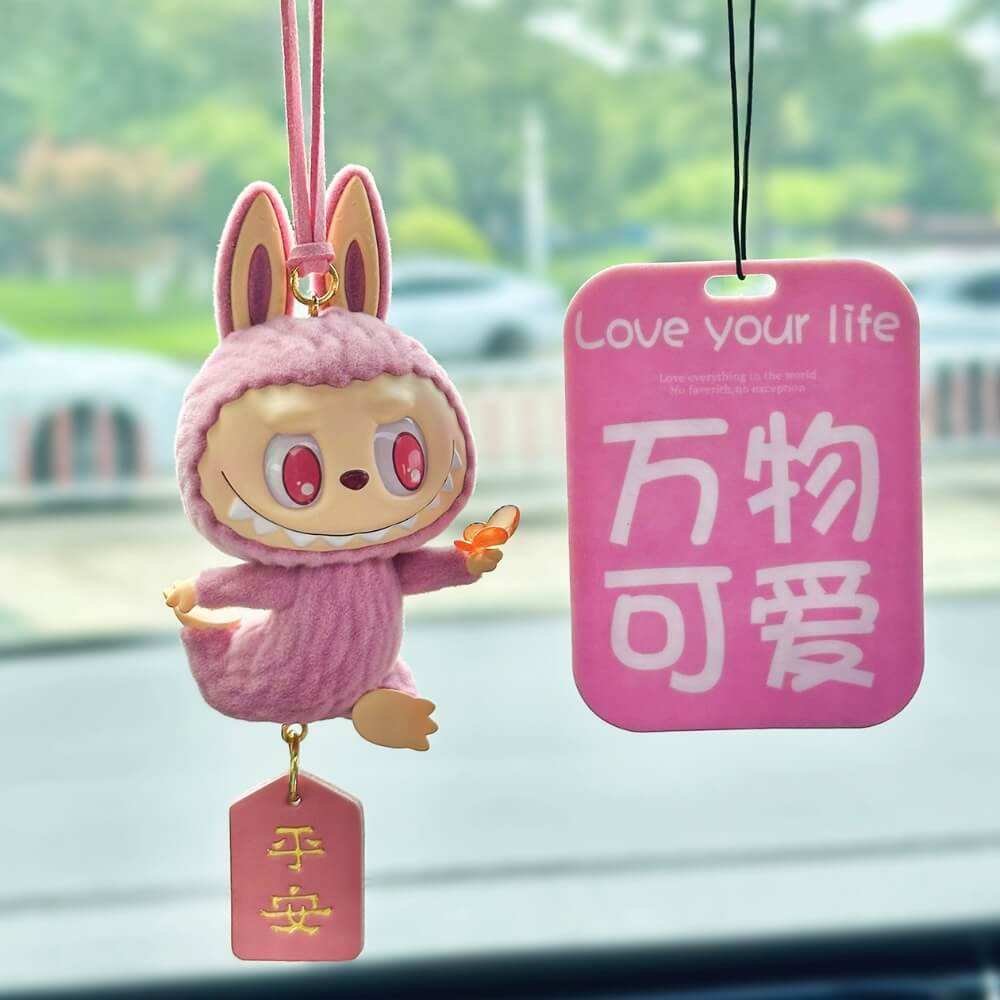 LABUBU YOGA CAR PENDANT