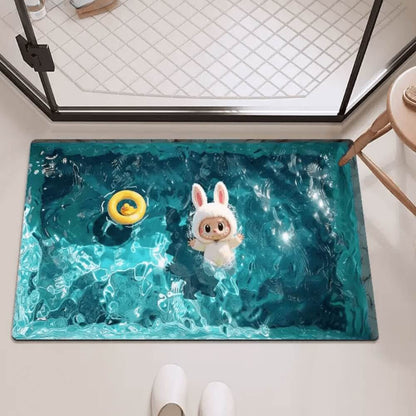 LABUBU Bathroom Floor Mat