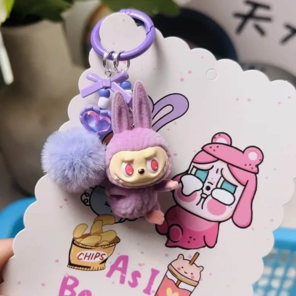 LABUBU YOGA SERIES KEYCHAIN