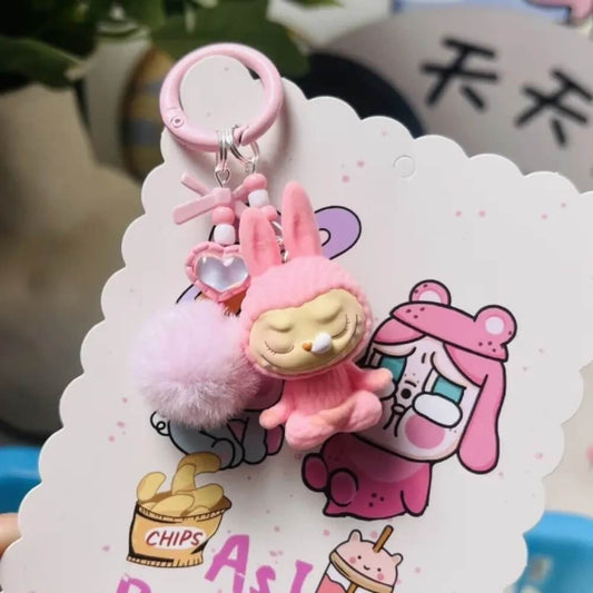 LABUBU YOGA SERIES KEYCHAIN