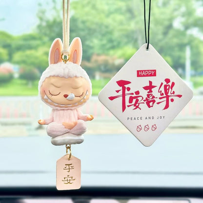 LABUBU YOGA CAR PENDANT