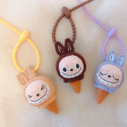 Labubu Crochet Keychain (Personalized)