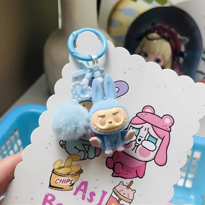 LABUBU YOGA SERIES KEYCHAIN