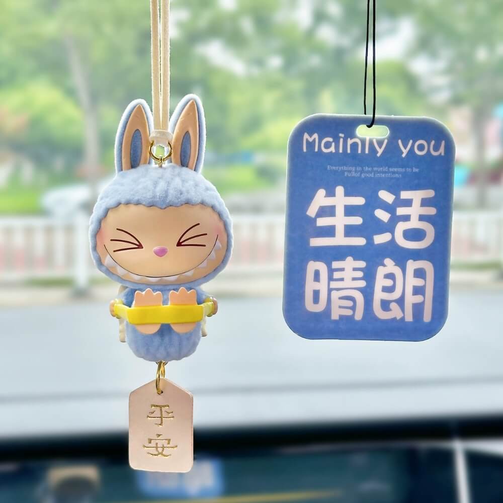 LABUBU YOGA CAR PENDANT