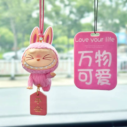 LABUBU YOGA CAR PENDANT