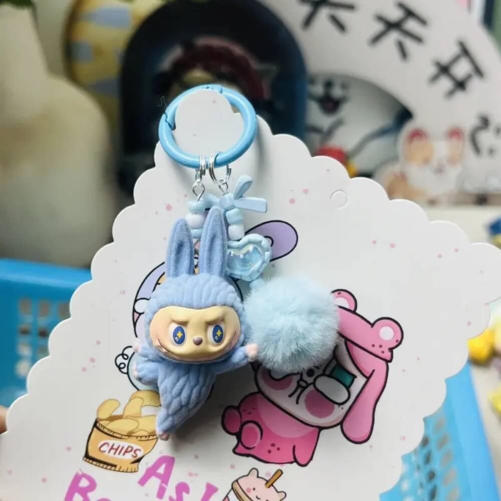 LABUBU YOGA SERIES KEYCHAIN