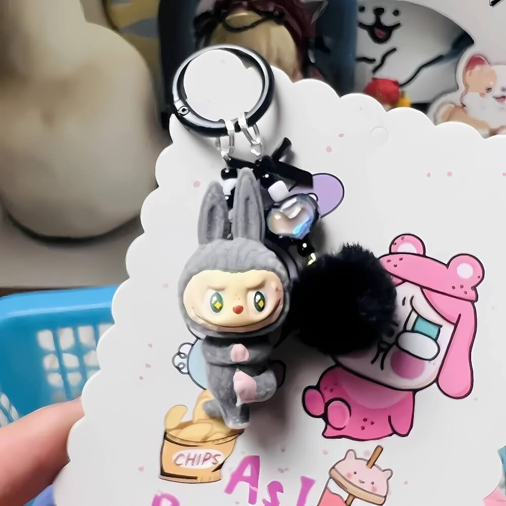 LABUBU YOGA SERIES KEYCHAIN