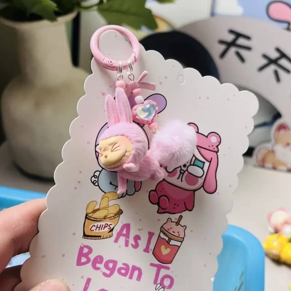 LABUBU YOGA SERIES KEYCHAIN