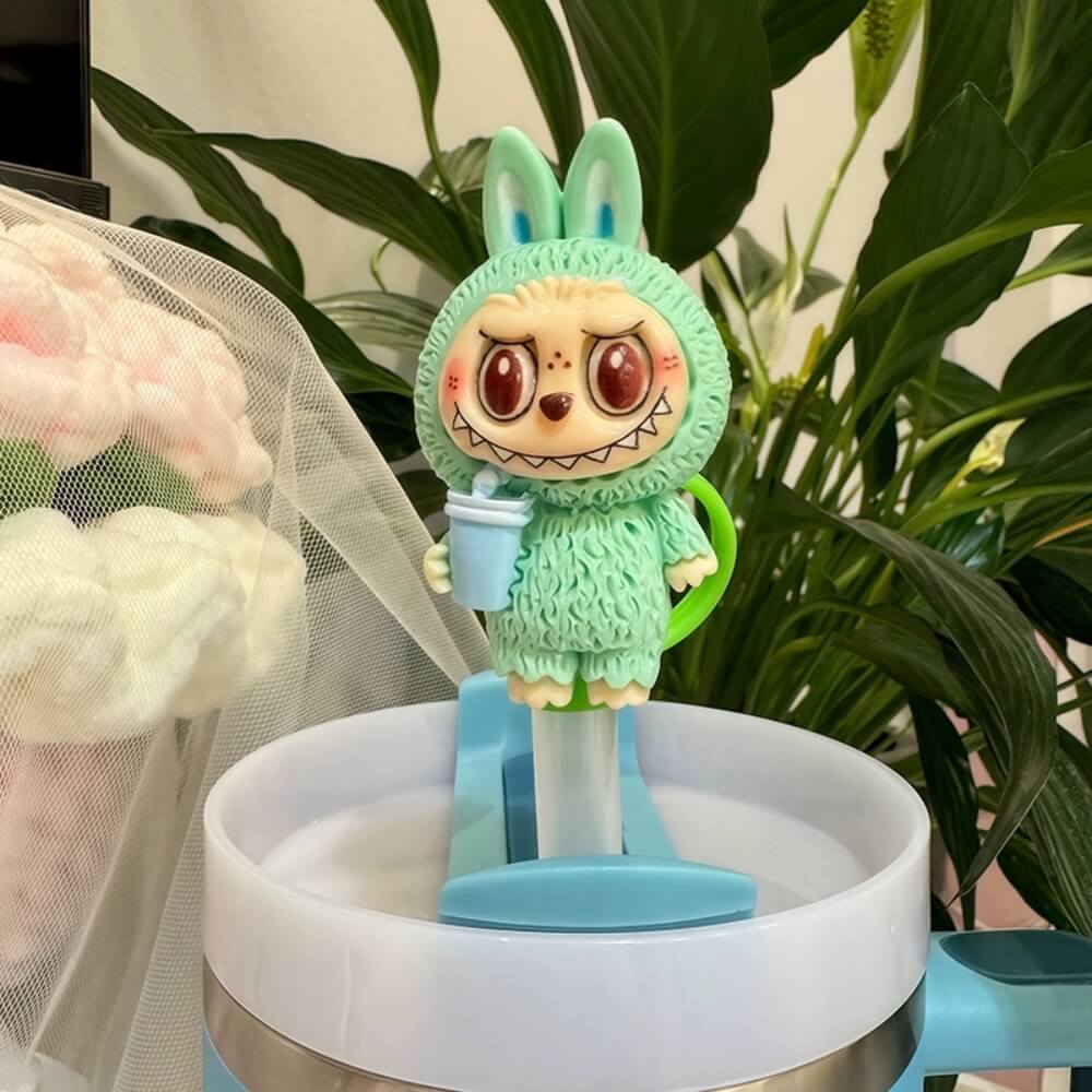 LABUBU STRAW BOW