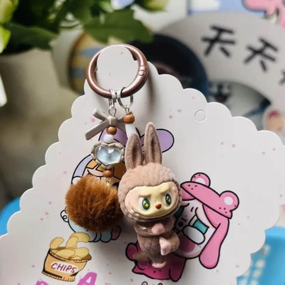 LABUBU YOGA SERIES KEYCHAIN