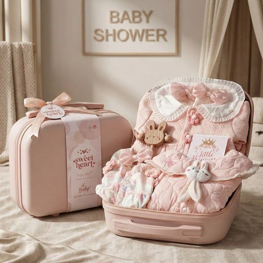Sweet Baby Gift Set in Keepsake Suitcase