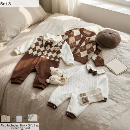 CEO Bear Baby Gift Set in Keepsake Suitcase
