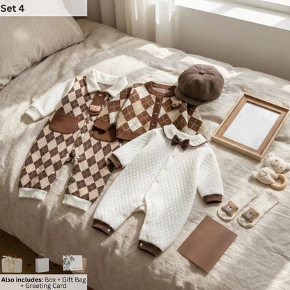 CEO Bear Baby Gift Set in Keepsake Suitcase