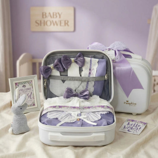 Empress Baby Gift Set in Keepsake Suitcase