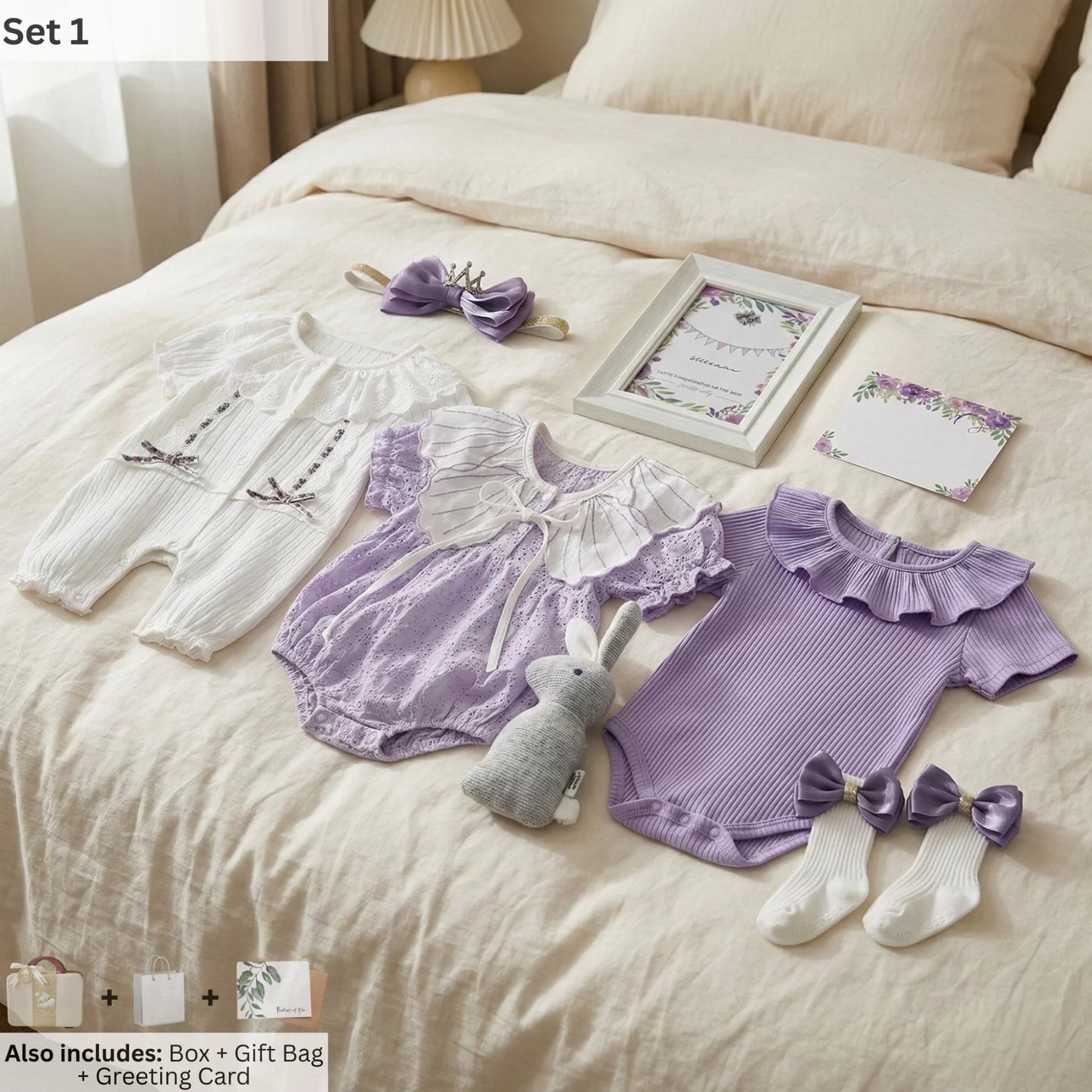 Empress Baby Gift Set in Keepsake Suitcase