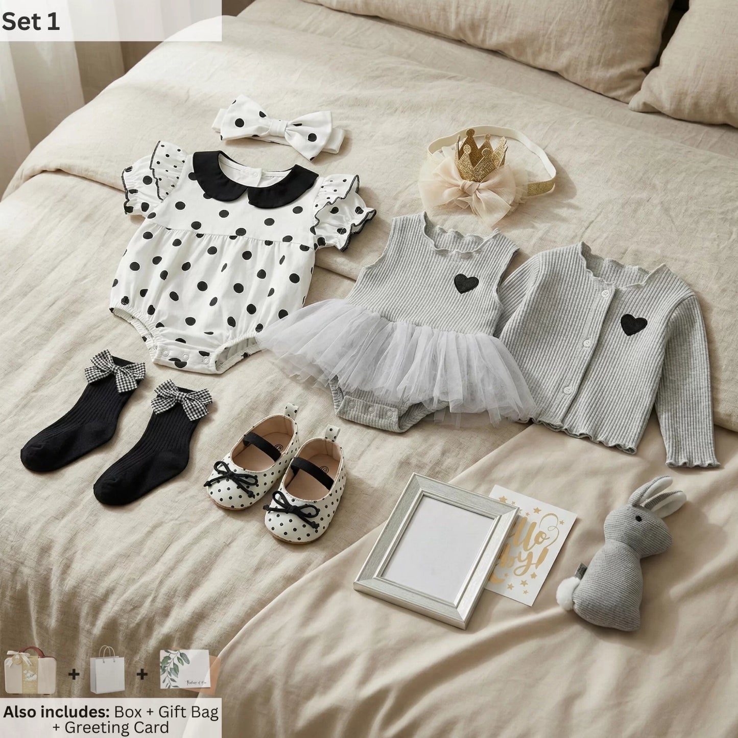 Queen Baby Gift Set in Keepsake Suitcase