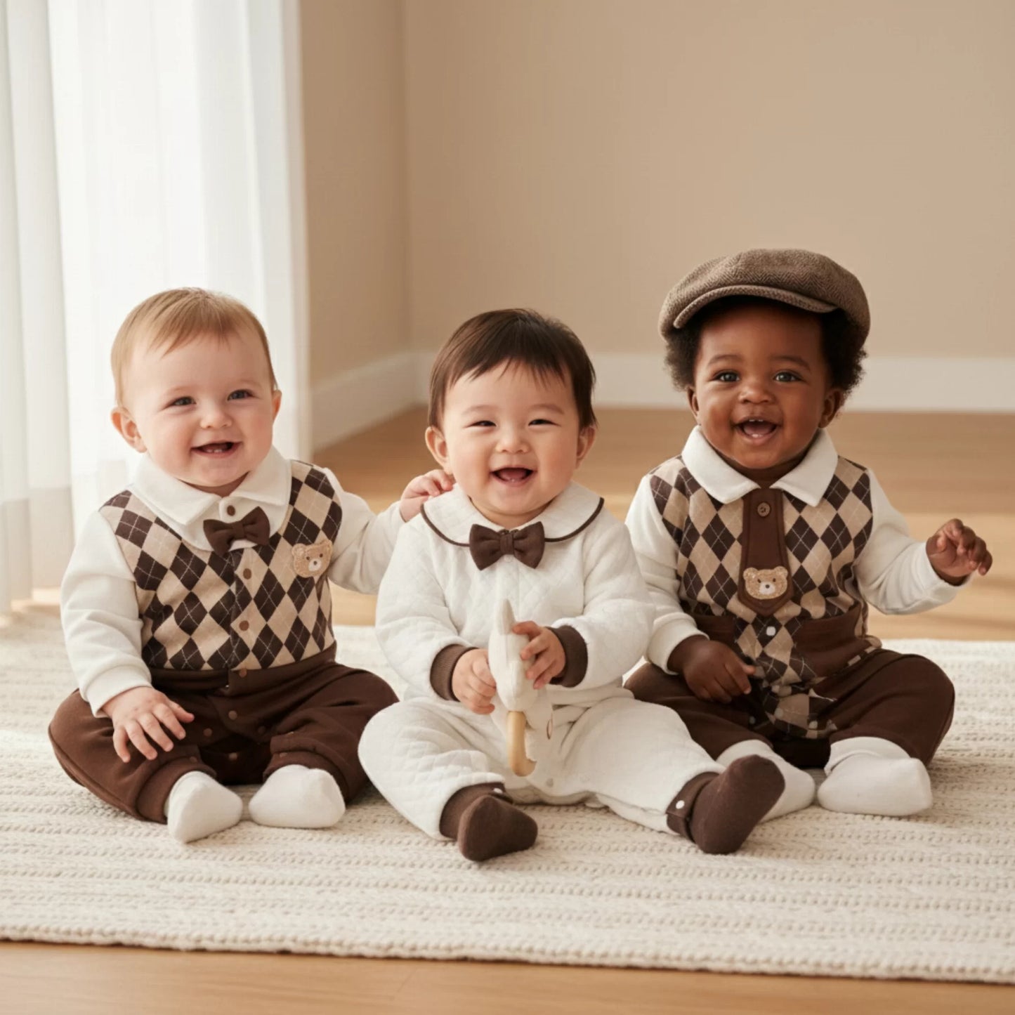 CEO Bear Baby Gift Set in Keepsake Suitcase