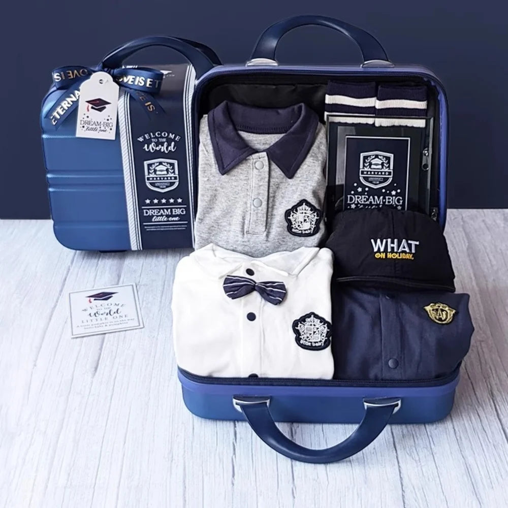 Student Baby Gift Set in Keepsake Suitcase