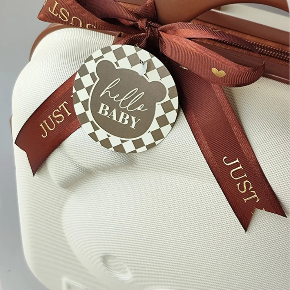 CEO Bear Baby Gift Set in Keepsake Suitcase
