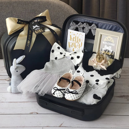 Queen Baby Gift Set in Keepsake Suitcase