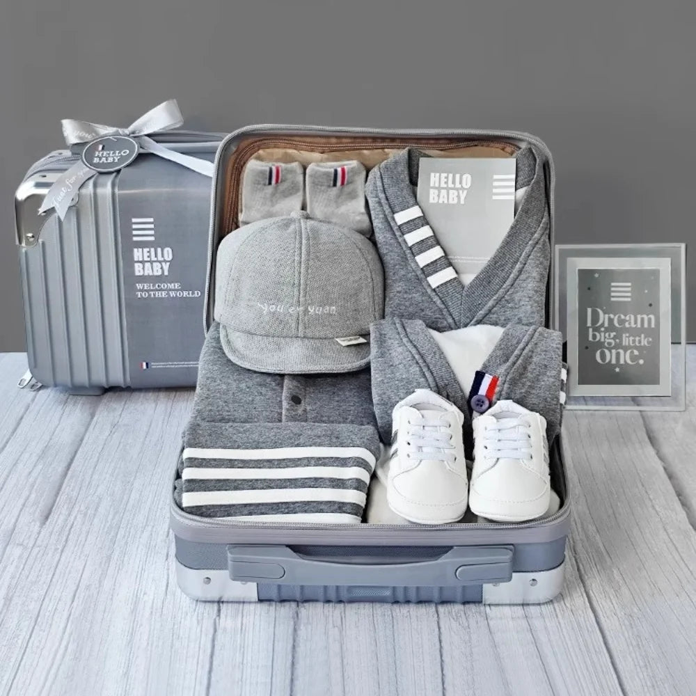 Champion Baby Gift Set in Keepsake Suitcase