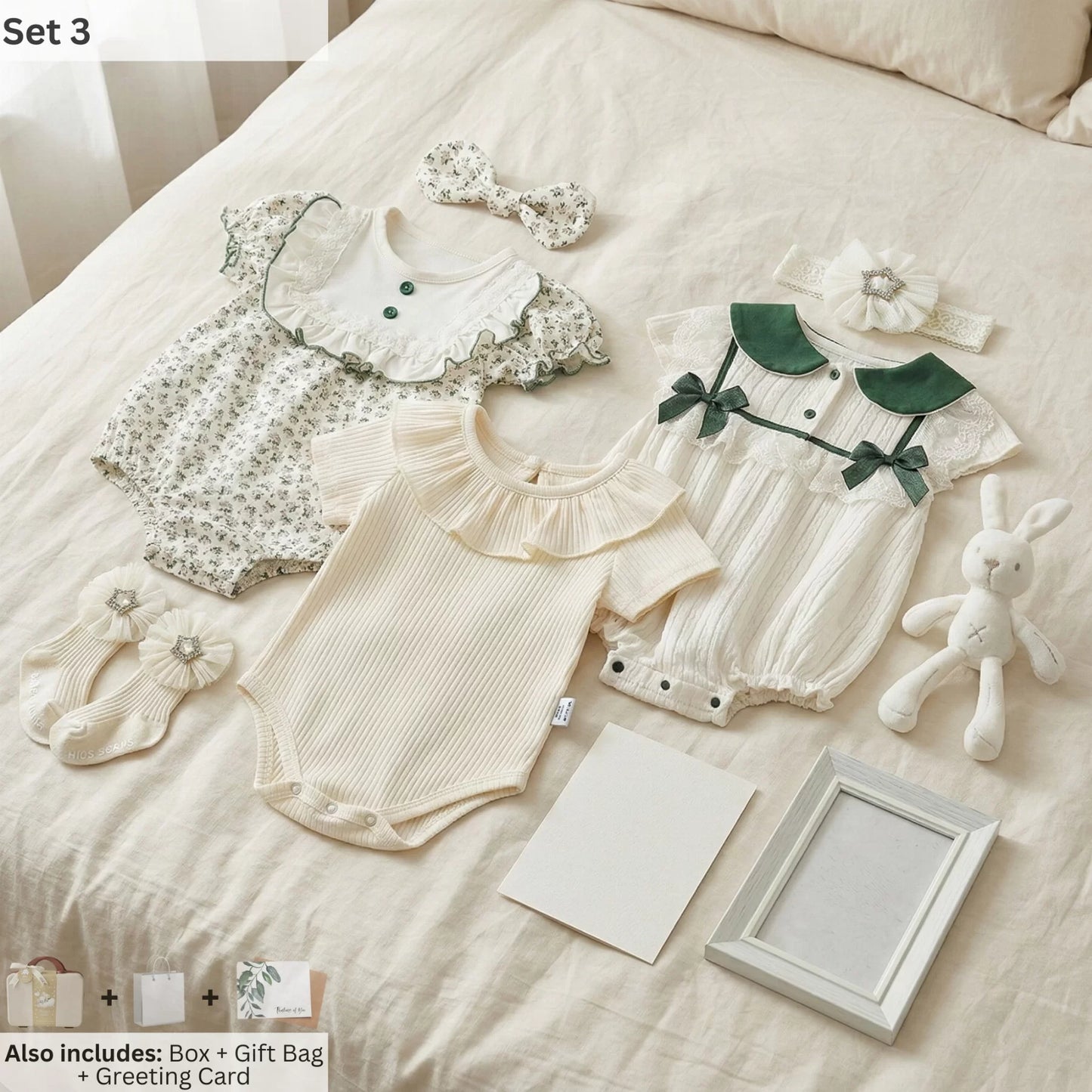 Pumpkin Baby Gift Set in Keepsake Suitcase