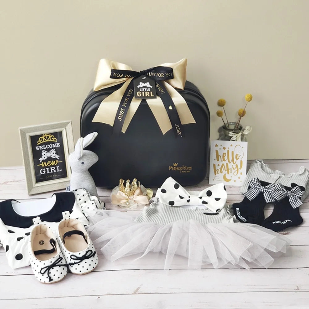 Queen Baby Gift Set in Keepsake Suitcase