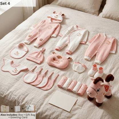 Horse Baby Gift Set in Keepsake Suitcase