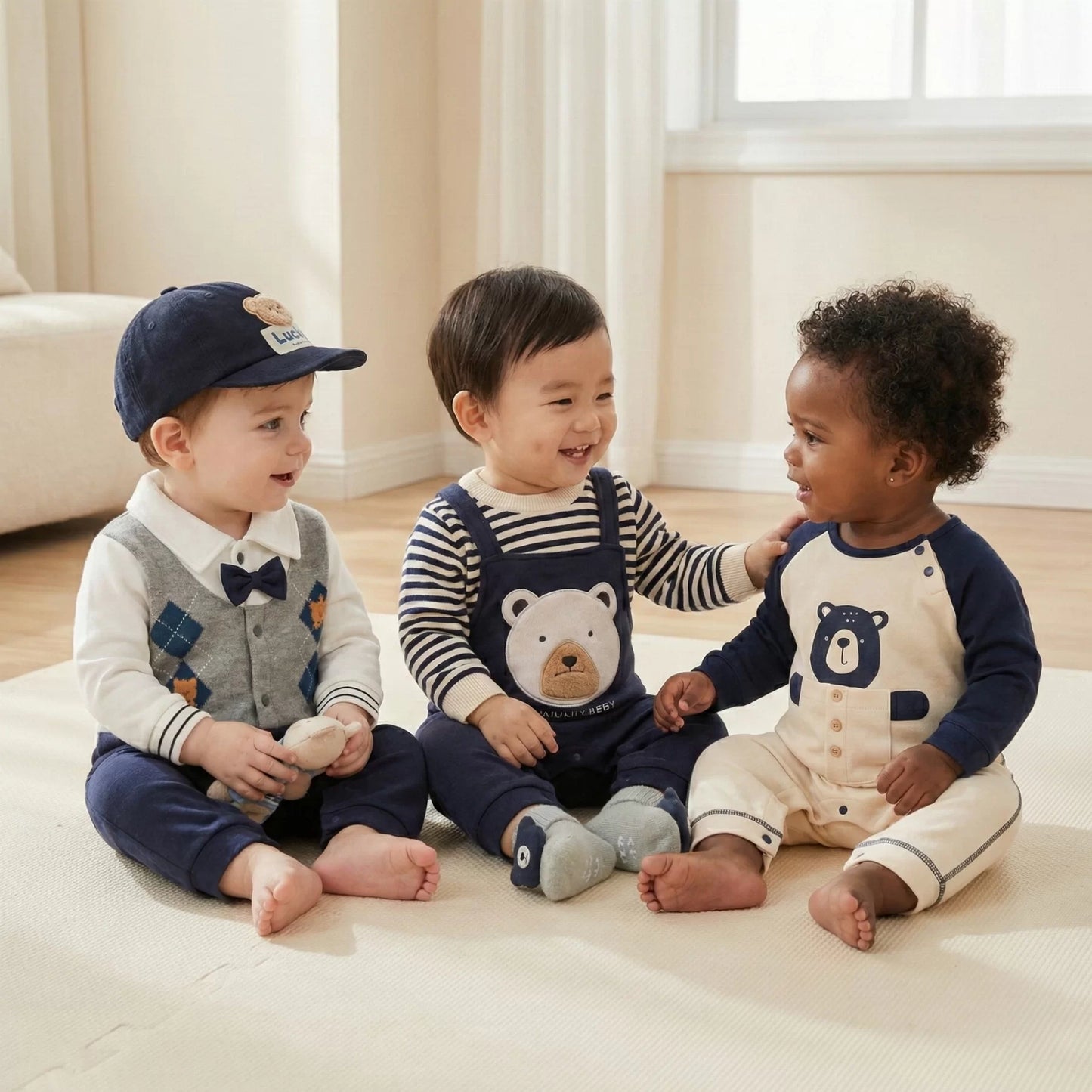 Lucky Baby Gift Set in Keepsake Suitcase