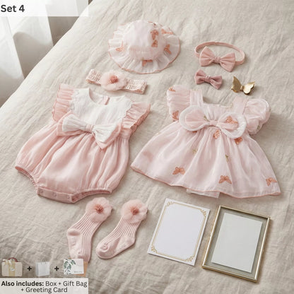Butterfly Baby Gift Set in Keepsake Suitcase