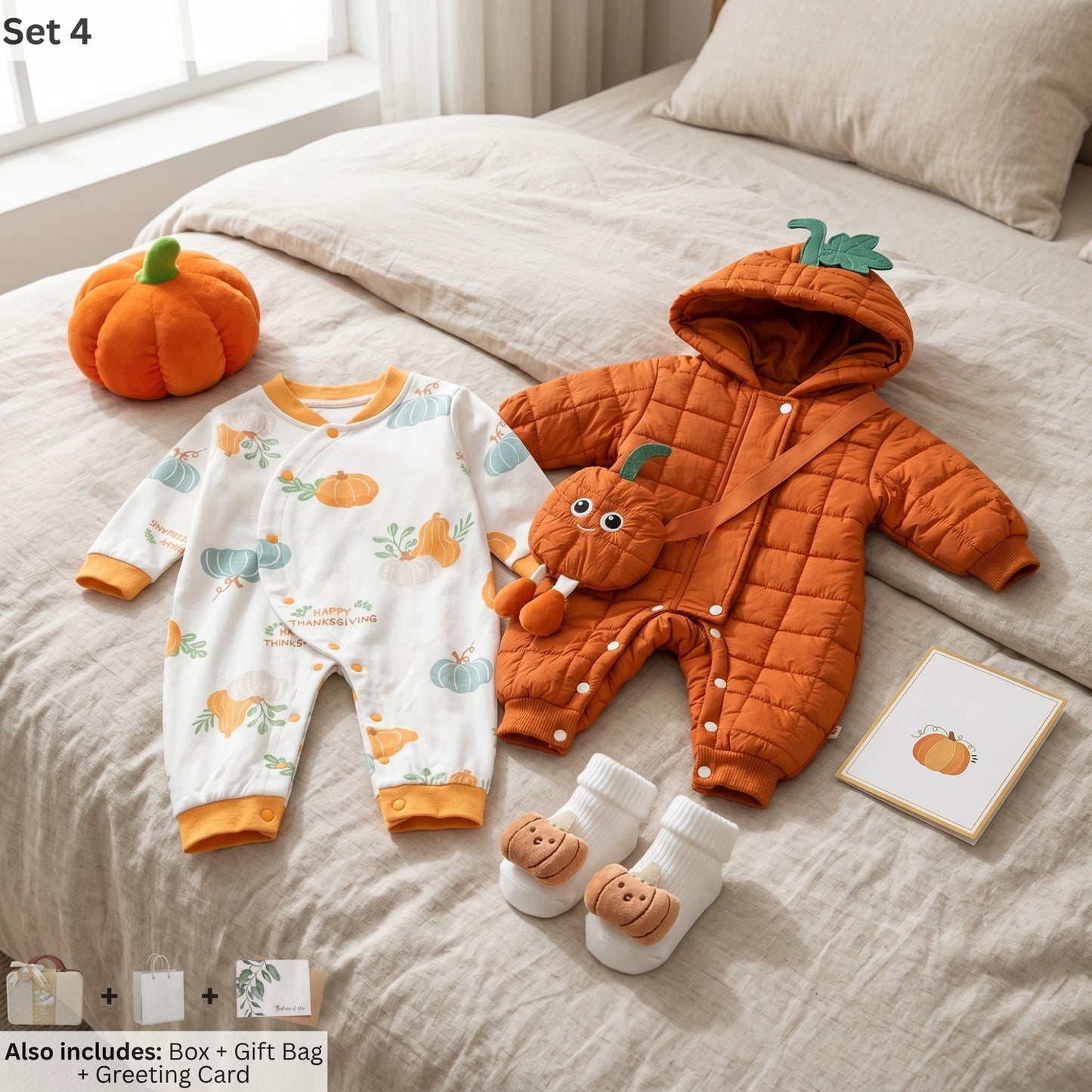 Halloween Baby Gift Set in Keepsake Suitcase