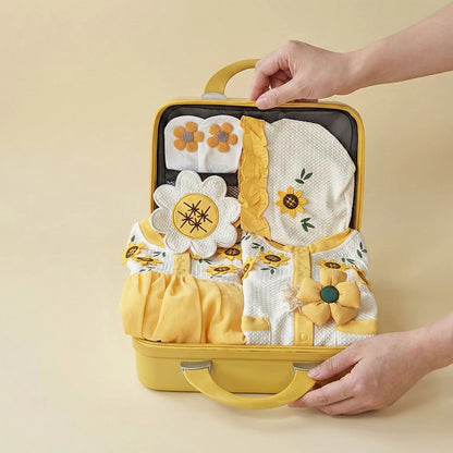 Girasole Baby Gift Set in Keepsake Suitcase