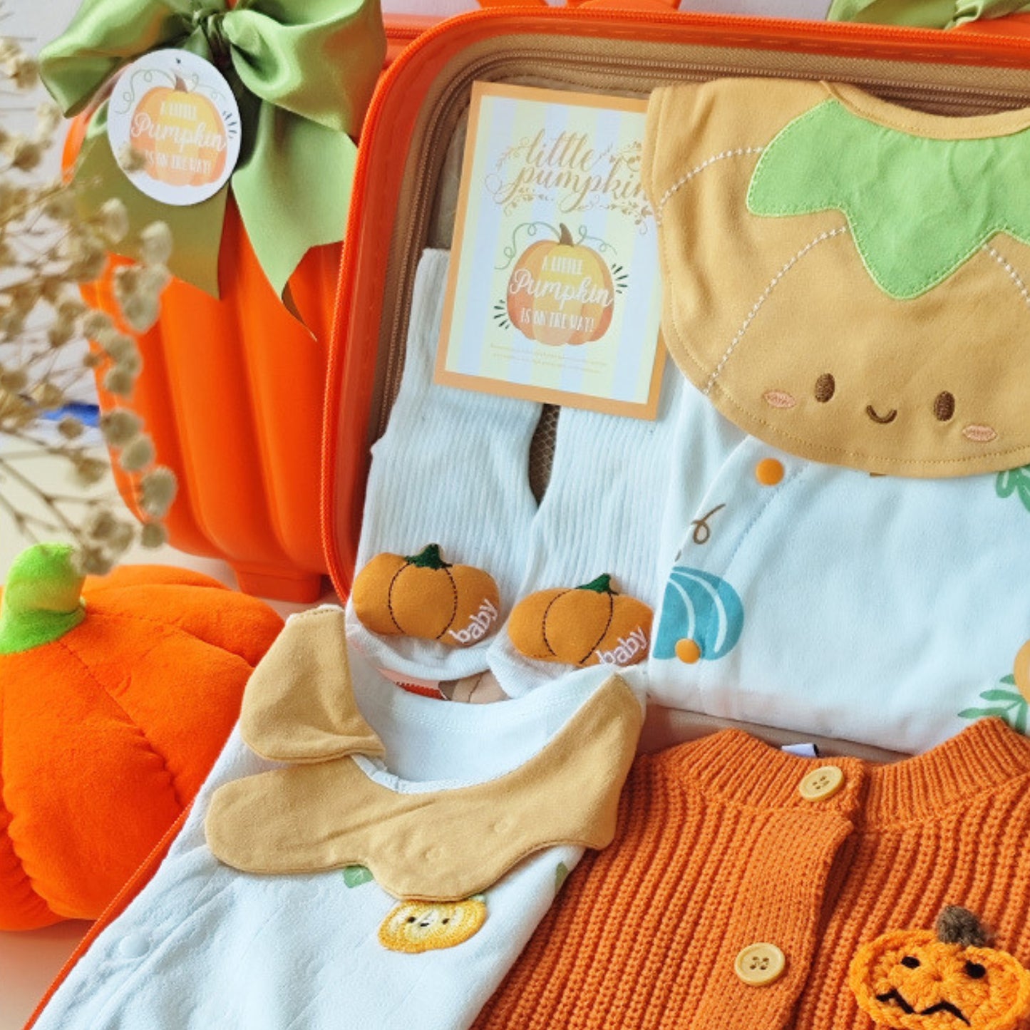 Halloween Baby Gift Set in Keepsake Suitcase