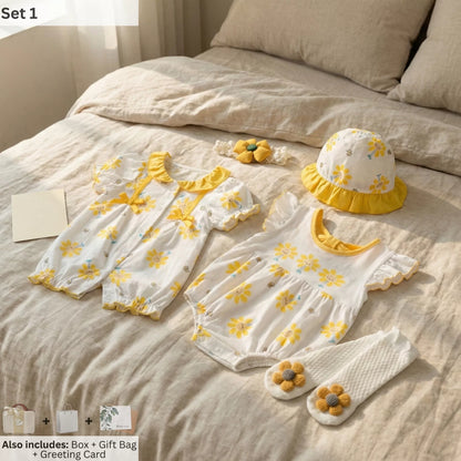 Girasole Baby Gift Set in Keepsake Suitcase