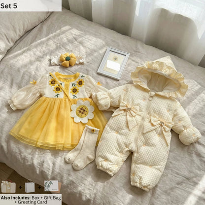 Girasole Baby Gift Set in Keepsake Suitcase