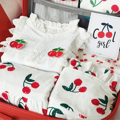 Cherry Baby Gift Set in Keepsake Suitcase