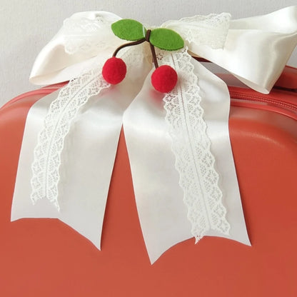 Cherry Baby Gift Set in Keepsake Suitcase