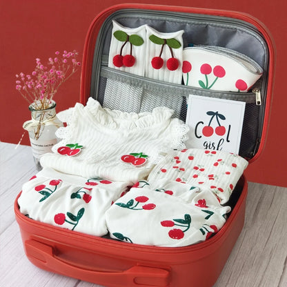 Cherry Baby Gift Set in Keepsake Suitcase