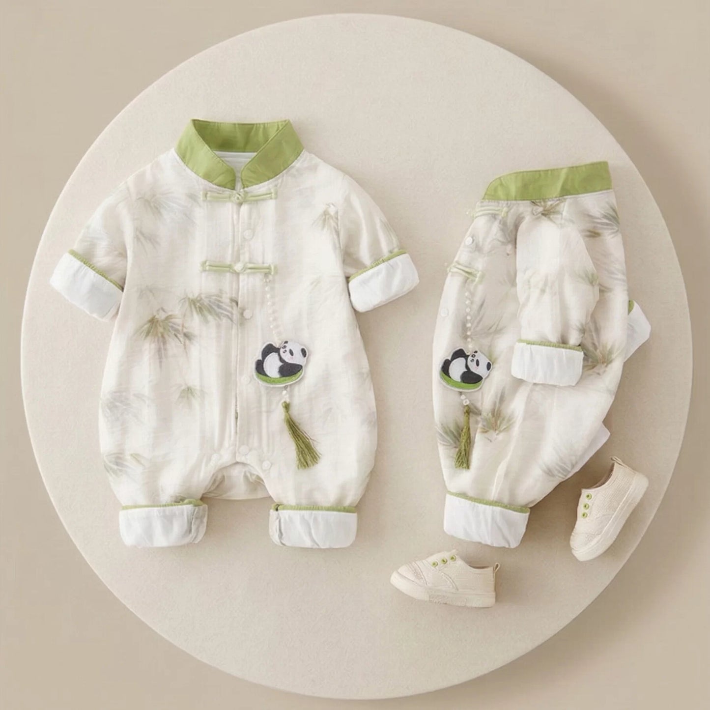 Panda Baby Gift Set in Keepsake Suitcase
