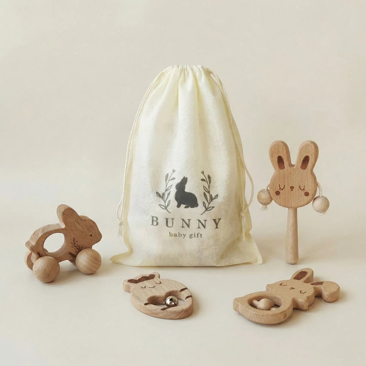 Rabbit Baby Gift Set in Keepsake Suitcase