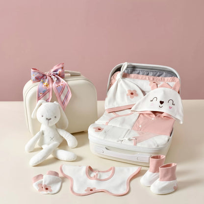 Lapin Baby Gift Set in Keepsake Suitcase