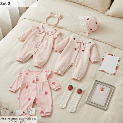 Berry Baby Gift Set in Keepsake Suitcase
